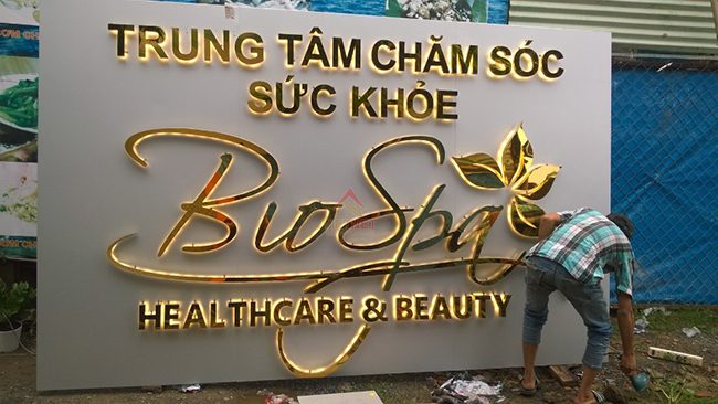 biển hiệu spa