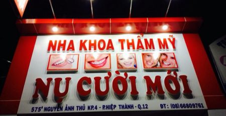 biển hiệu nha khoa